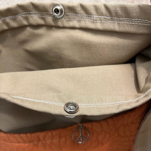 Handmade Crossbody Bag Repurposed Material NWT - Picture 5 of 5